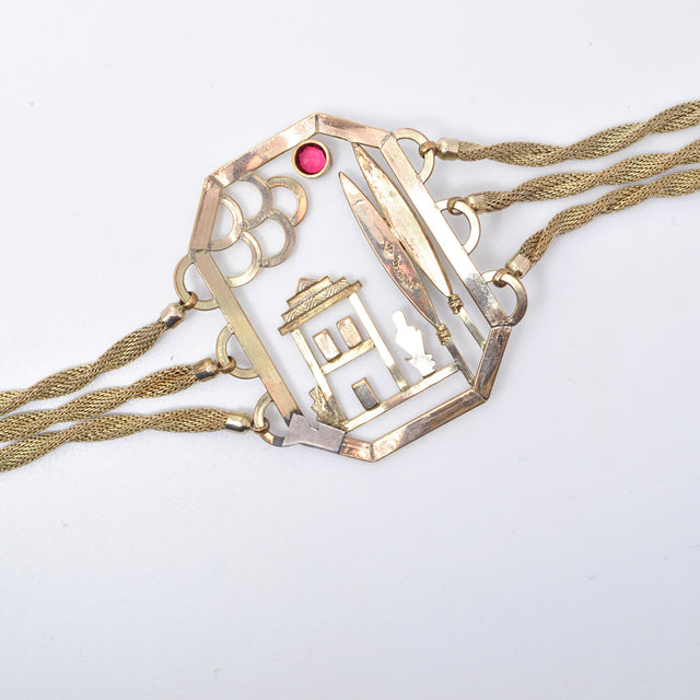 Brazalete Art Deco, 1930.