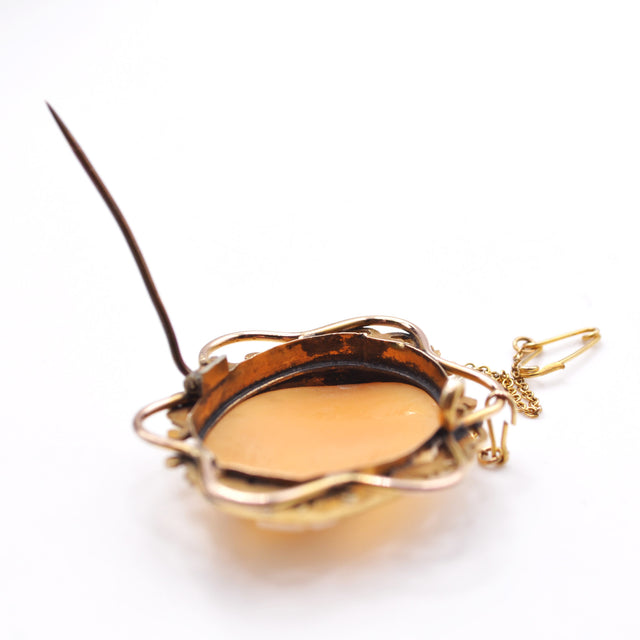 Broche camafeo victoriano