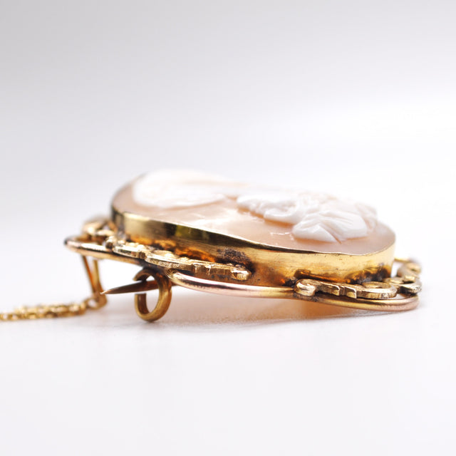 Broche camafeo victoriano