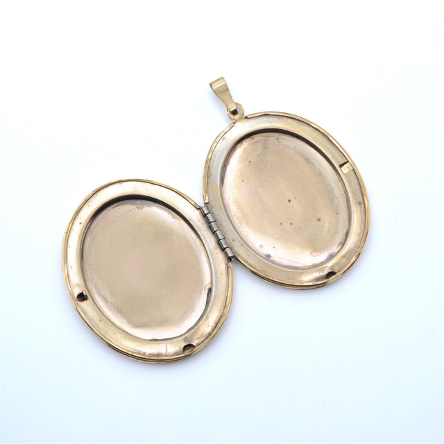 Locket gold filled XL