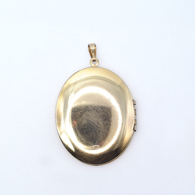 Locket gold filled XL