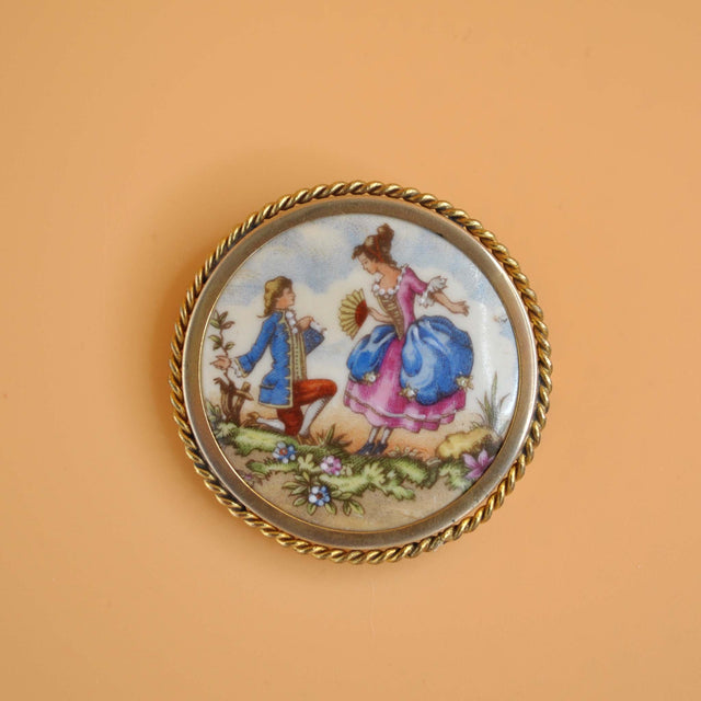 Broche Limoges