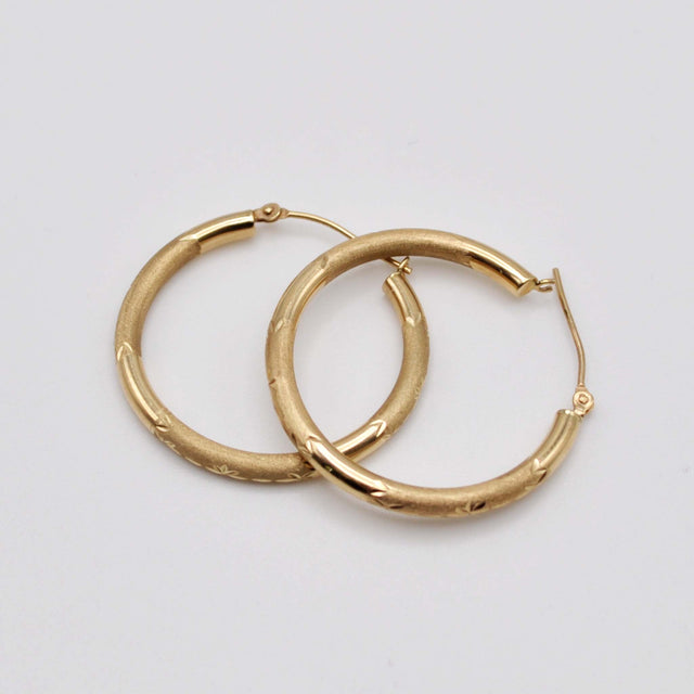 Gold hoops