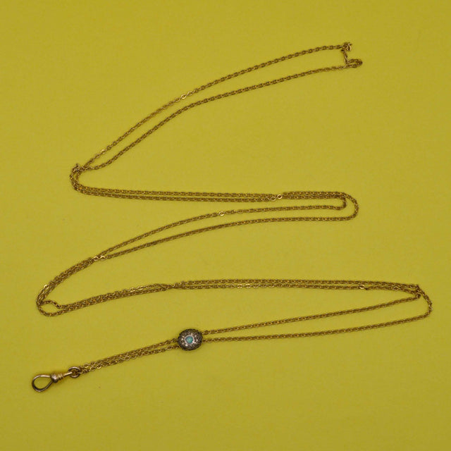 Cadena larga victoriana